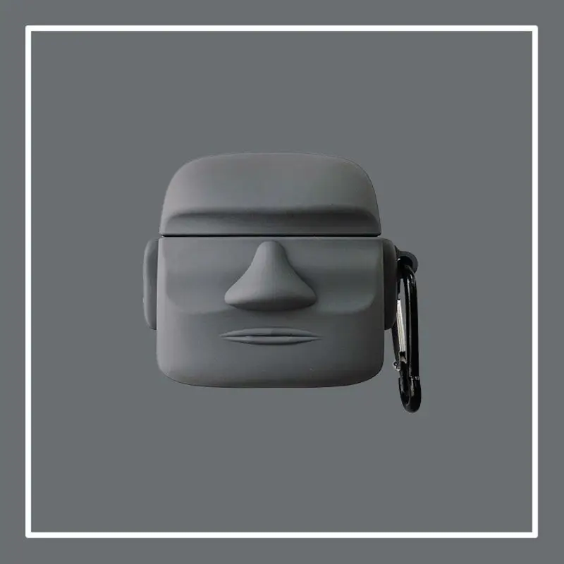 

Silicone Case Stone Face for Apple Airpods Pro TWS Bluetooth Earphone