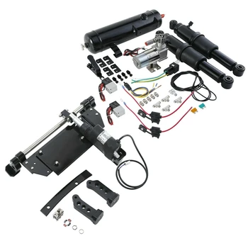 

Electric Center Stand Air Ride Suspension & Air Tank For Harley Touring Road King Road Street Electra Glide FLHR 09-16 94-20