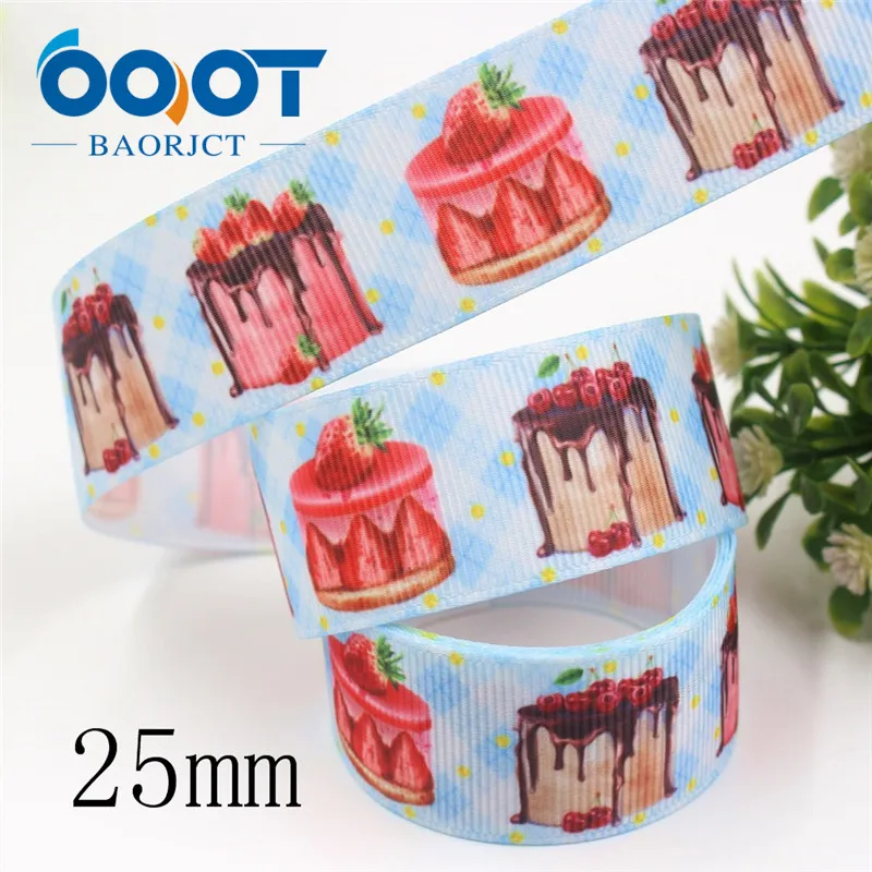 I-19920-2230 OOOT BAORJCT I-19920-2224, 25 мм, 38 мм 10 ярдов фрукты, торт, мультфильм печатных корсажные ленты, ленты ремесла, лук крышка DIY аксессуары - Цвет: I-19920-2230