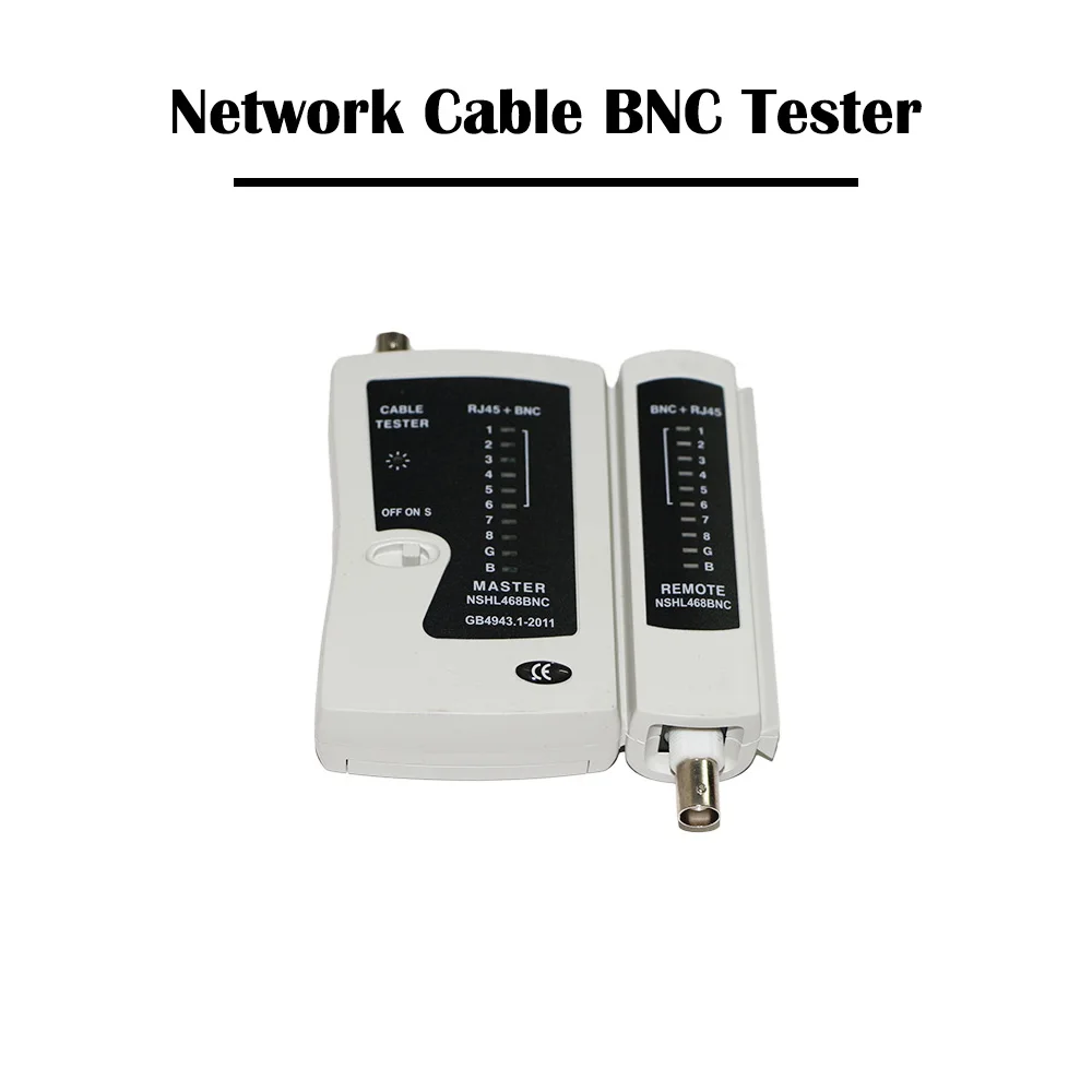 Tester Do Kabli Sieciowych Sieci RJ45 RJ11 LED ISO TRADE - Iso