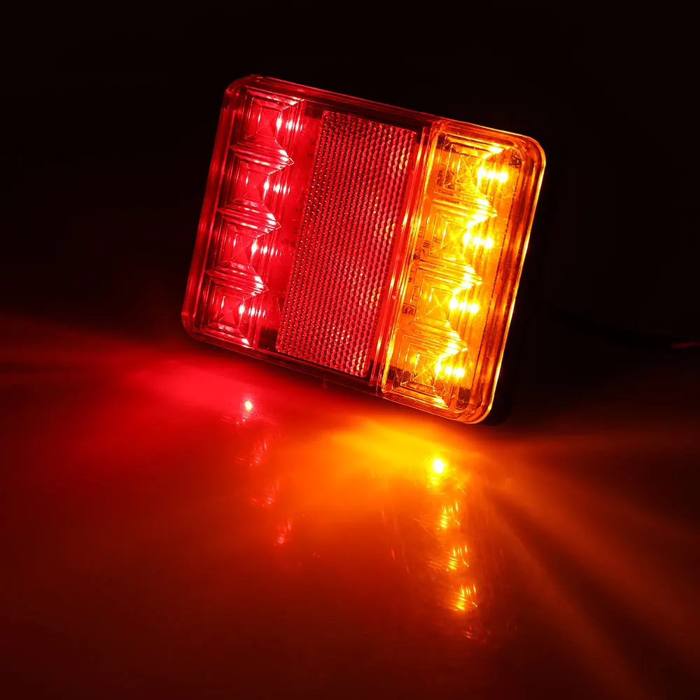 VEHEMO 8LED босветильник грузовик Пикап задний фонарь предупреждающий сигнал прицеп