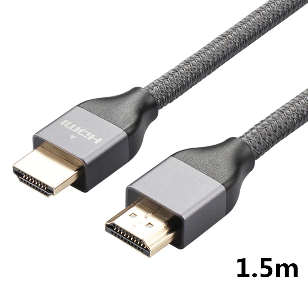 1.5m 8K HDMI 2,1 медный 30AWG кабель Real UHD HDR 48 Гбит/с 8K@ 60 Гц 4K@ 120 Гц HDMI конвертер для PS4 HDTVs проекторы Xbox 360 мониторы - Цвет: 1.5m