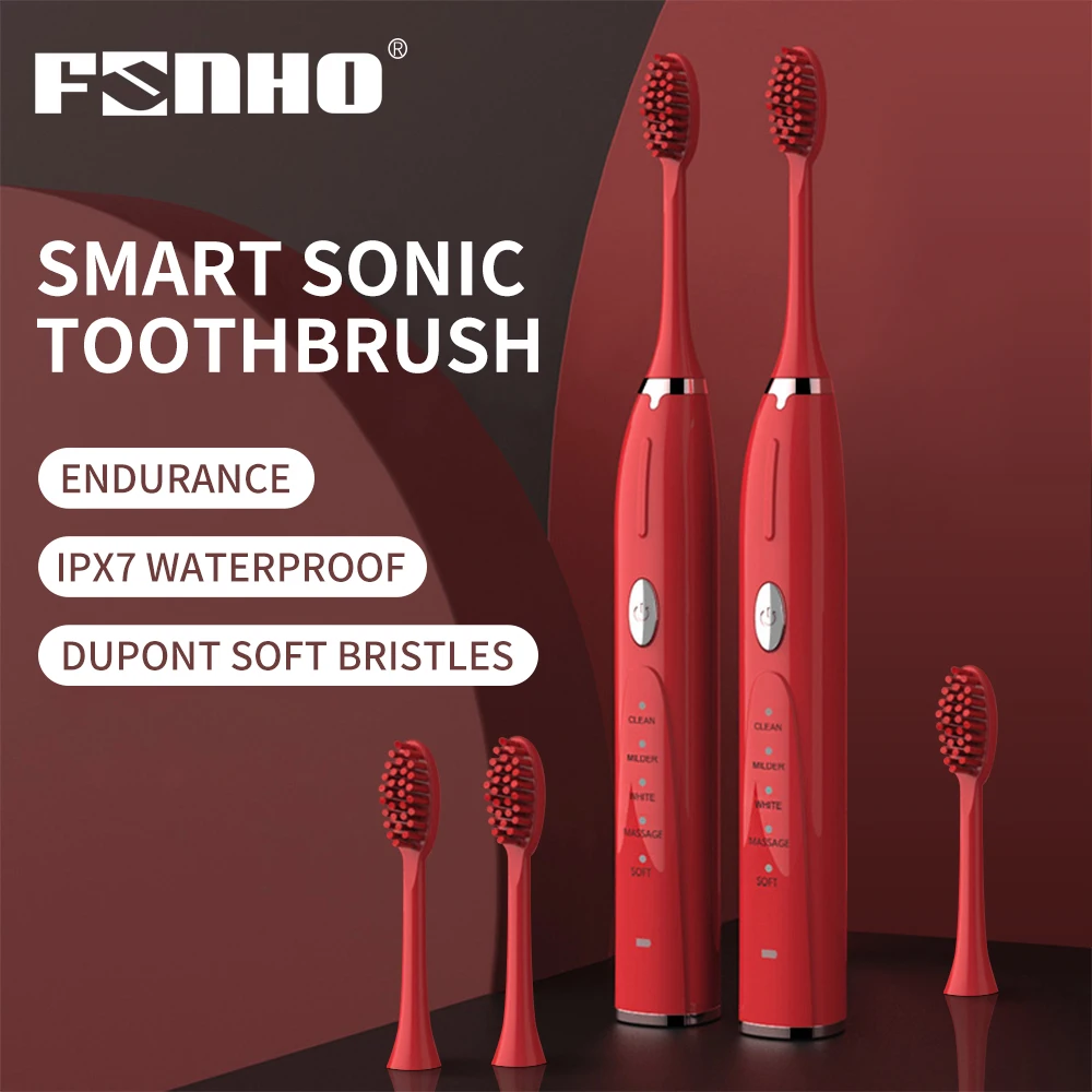 Щетка Зубная ультразвуковая FUNHO Z3 со сменными насадками и USB