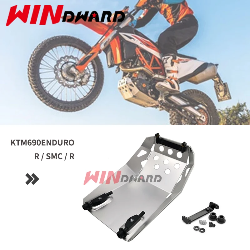 For 690 enduro / 690 enduro r / 690 smc / r  Aluminum alloy engine protection plate