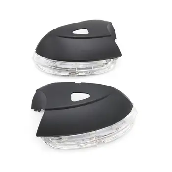 

For VW Passat CC 2009 2010 2011 2012 Car-Stying Rear Mirror LED Turn Signal Indicator Light Lamp With Holes