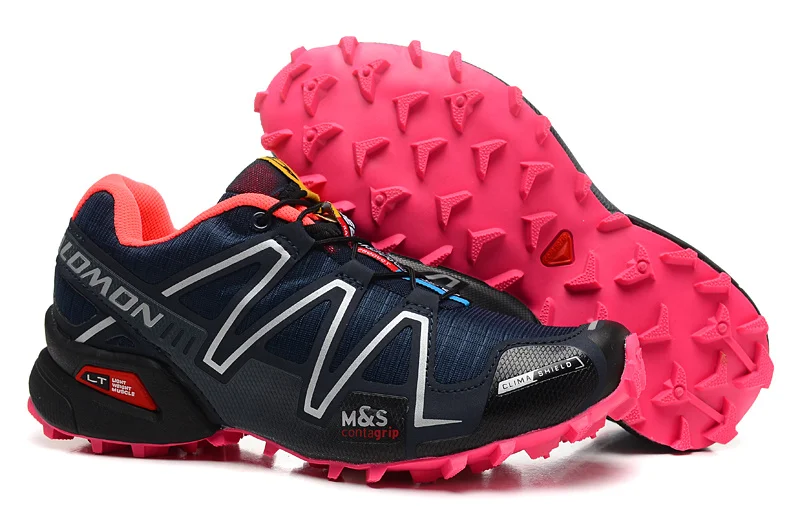 Salomon speed cross 3 III, женская обувь, высокое качество, Solomon, дышащие кроссовки, женские, для спорта на открытом воздухе, обувь для фехтования - Цвет: Women-Cross 3-3