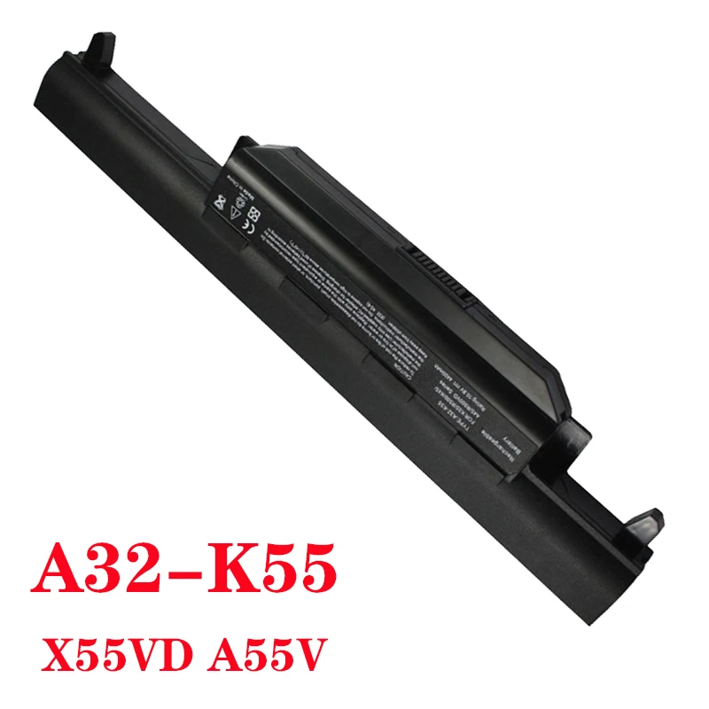 New Laptop battery FOR Asus X75A X75V X75VD X45VD X45V X45U X45C X45A U57VM U57A X55U X55C X55A A32-K55 X55V X55VD | Компьютеры и офис