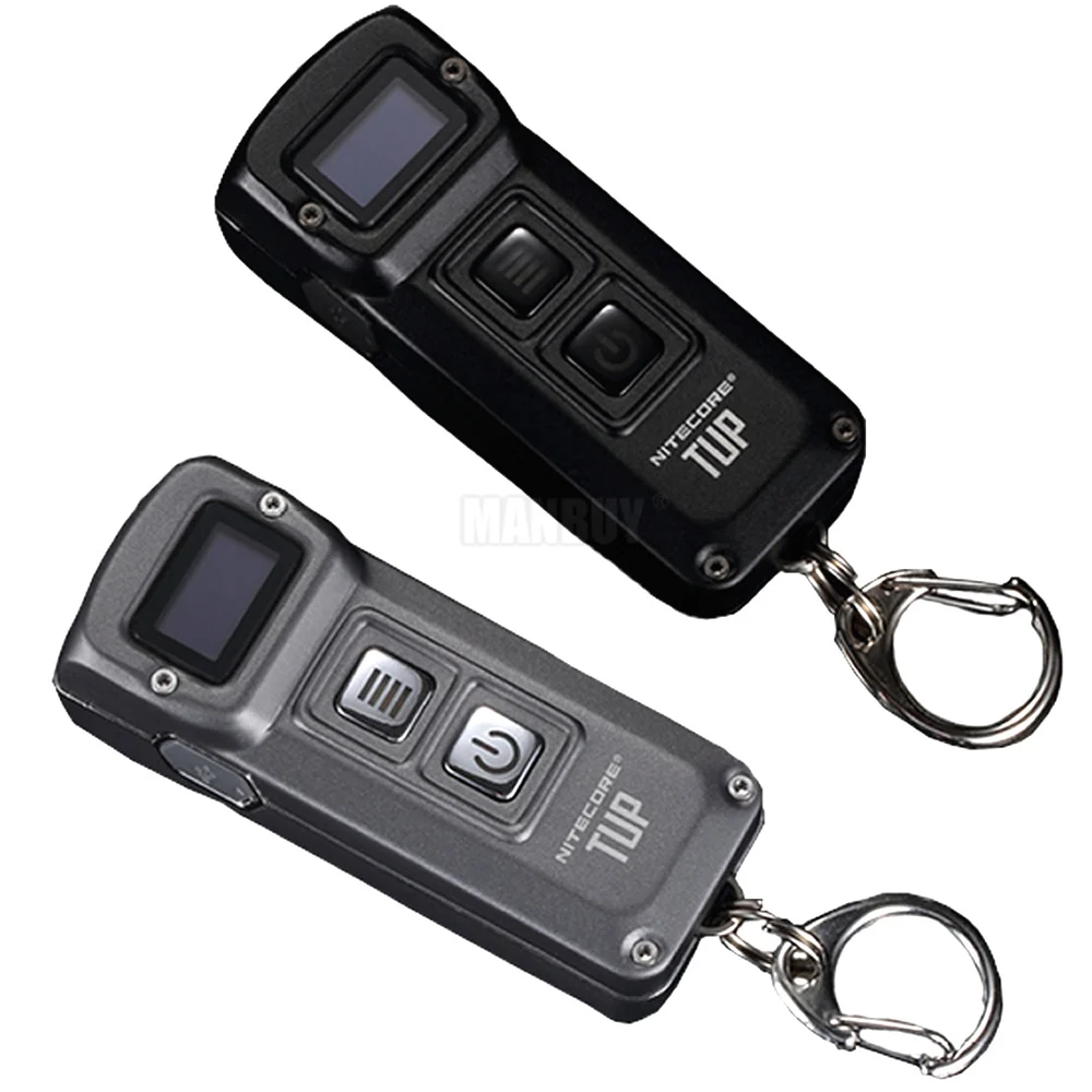 Nitecore TUP LED Keychain светильник CREE XP L HD V6 1000 LMs O светодиодный дисплей Встроенный