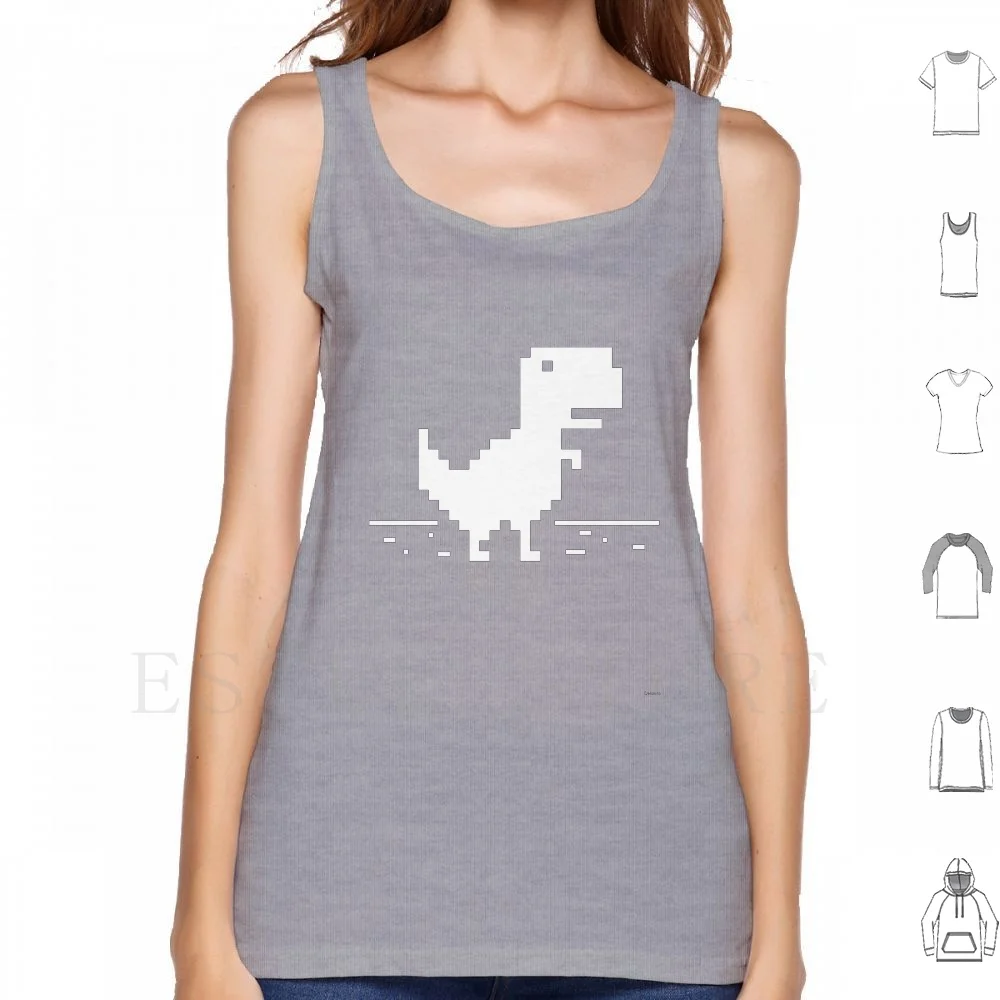 Chrome Dino – Offline T-Rex Women's T-Shirt