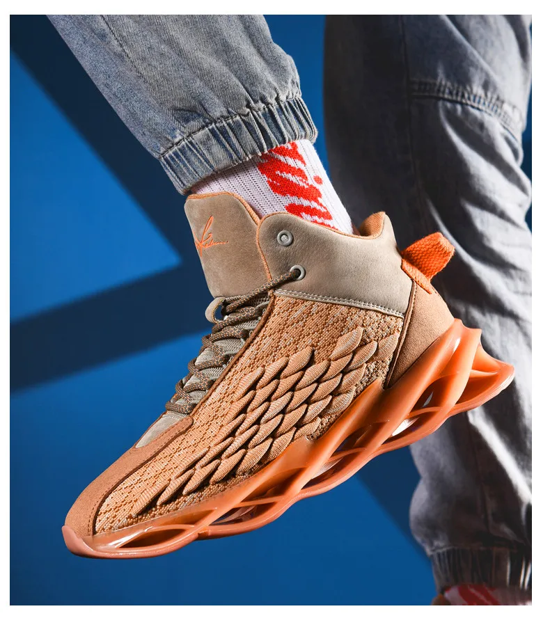 Новая флуоресцентная Мужская Спортивная обувь Flyknit Удобная дышащая легкая повседневная мужская обувь Брендовая zapatos hombre