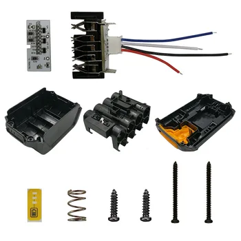 

DCB140 14.4V Battery Plastic Case (no battery cell ) PCB Circuit Board LED For Dewalt 14.4V 3.0Ah 4.0Ah DCB140 Li-ion Battery