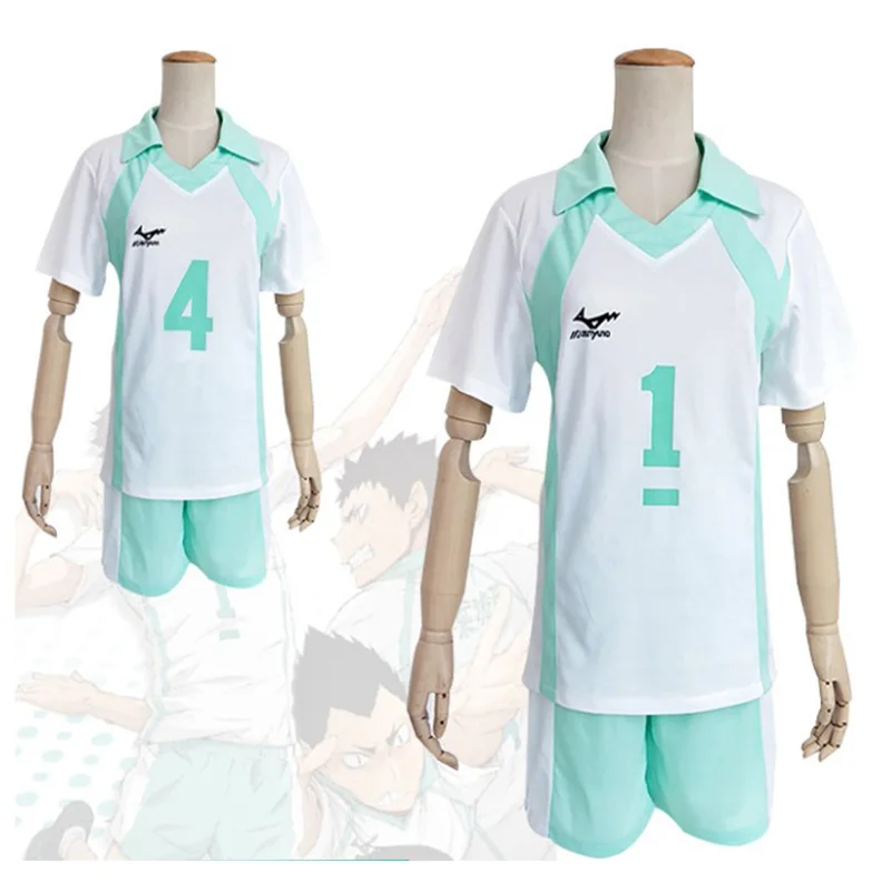 

New Arrival Haikyuu Kageyama Tobio Aoba Johsai Koushi Sugawara Oikawa Tooru Cosplay Costume Uniform Jersey