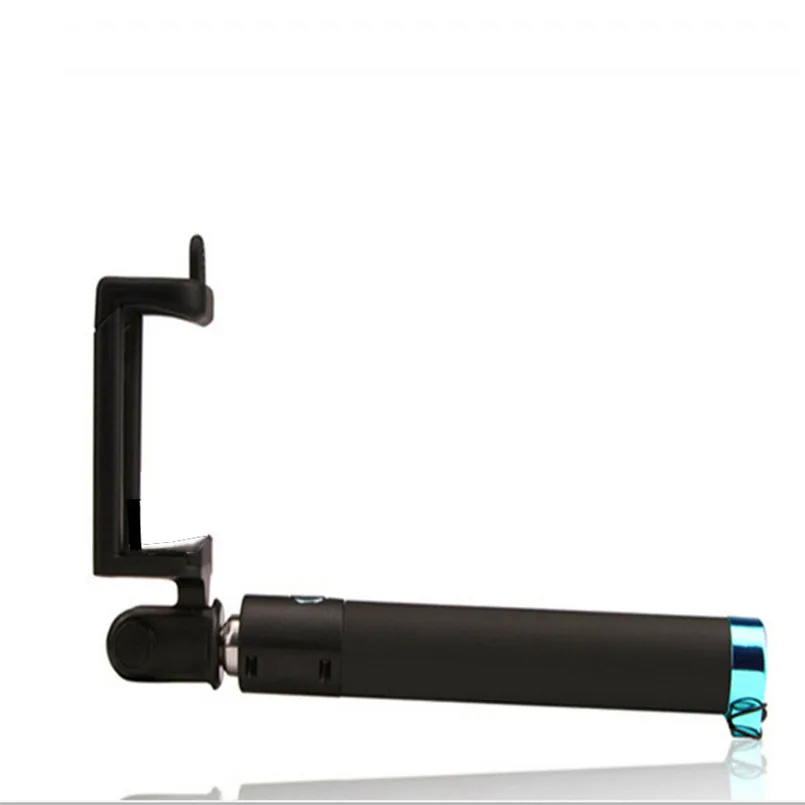 Portable Extendable Handheld Self-portrait Monopod Stick Handheld Wired Selfie Stick For Smartphone 30AUG0201