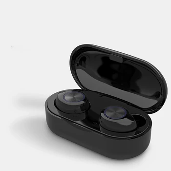 

TW60 True Wireless Earphone Bluetooth 5.0 Touch Headset Sport Earphones earbuds 3D Stereo With Mic TypeC Charging