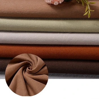 

Wholesale Casual Fashion Fabric Imitation Linen Single-Sided Series Knitted Fabric Imitation Linen Cotton Plain Fabric D0029