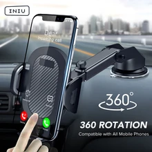 Mount-Stand Sucker Car-Phone-Holder Mobile-Cell-Support Huawei Telefon Xiaomi iPhone 12