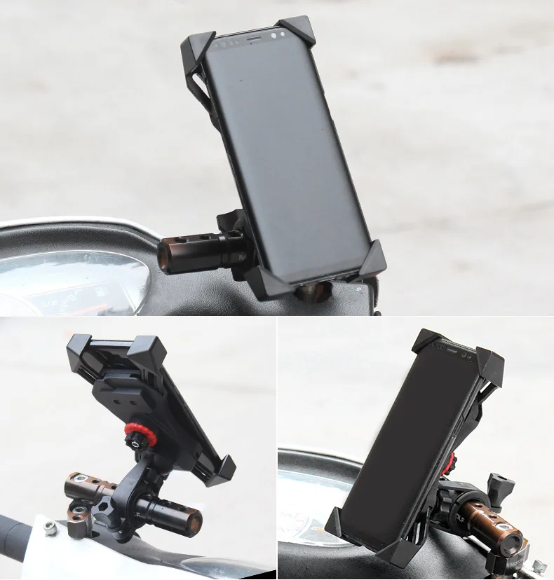 Стиль мотоцикл мобильный телефон кронштейн велосипед E-Bike универсальная навигация кронштейн универсальный стиль ключ сжатие