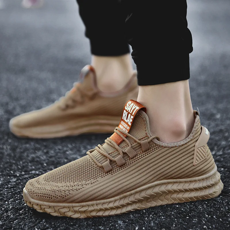 

2019 New Style Men Autumn Athletic Shoes Men Casual Shoes Breathable Running Shoes Students Trendy Shoes