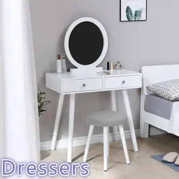

Dressing Table Modern Minimalist Bedroom Storage Cabinet Nordic Makeup Table Net Red Home Makeup Cosmetic Dressers Table HWC