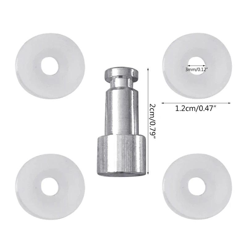 Universal Replacement Floater And Sealer For Kitchen Pressure Cooker 1 Float Valve + 4 Sealing Washers Kitchen Dining images - 6