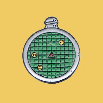 

O67 Wholesale 10pcs/lot DRAGON BALL Detector Cartoon Dragon Ball Metal Enamel Pins And Brooches For Women Fashion Pin Gifts