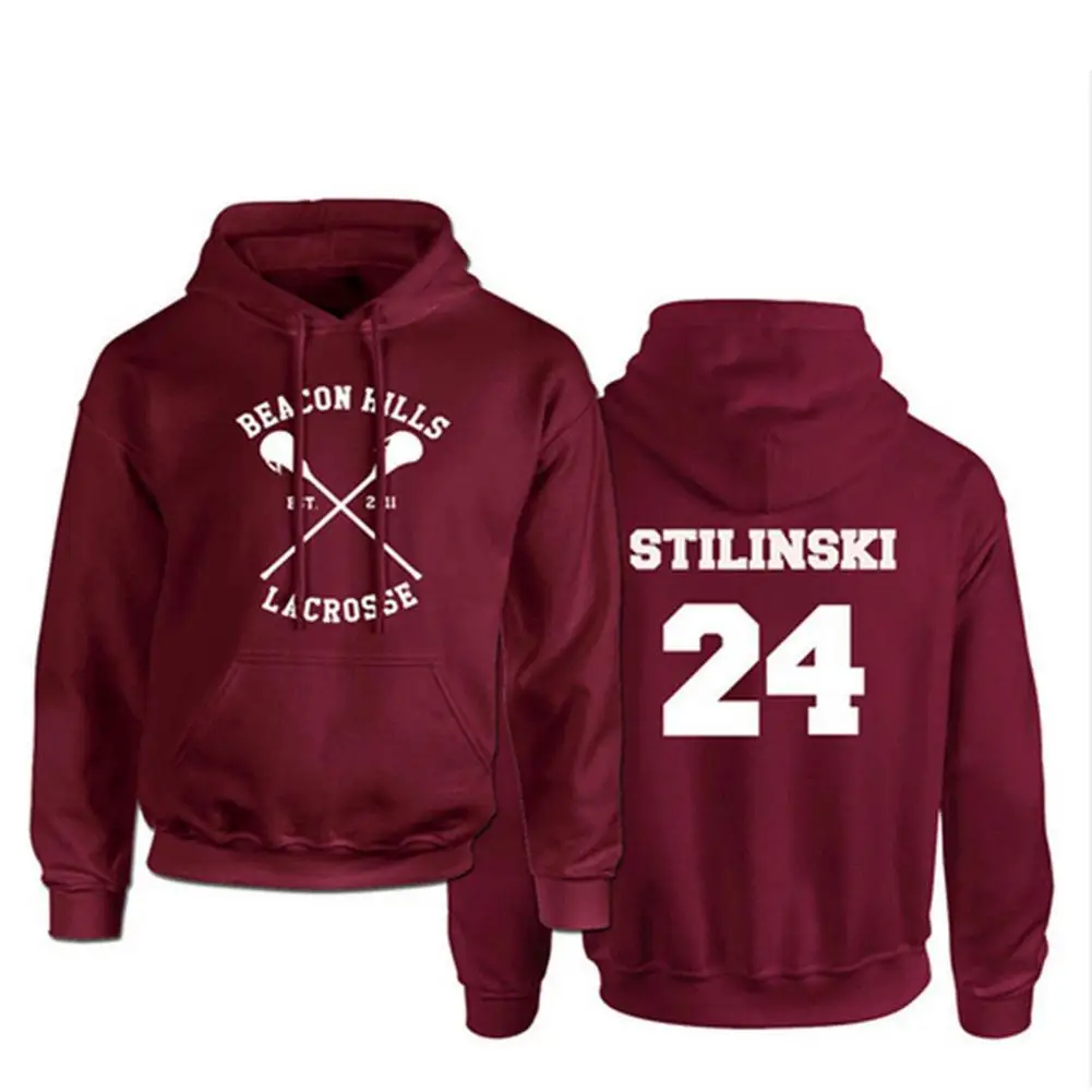 Hoddies Streetwear Hoodie Teen Wolf McCall Stilinski Lahey Unisex S Pullover Sweatshirt Male Print Red Hooded Mens Hoodies 1