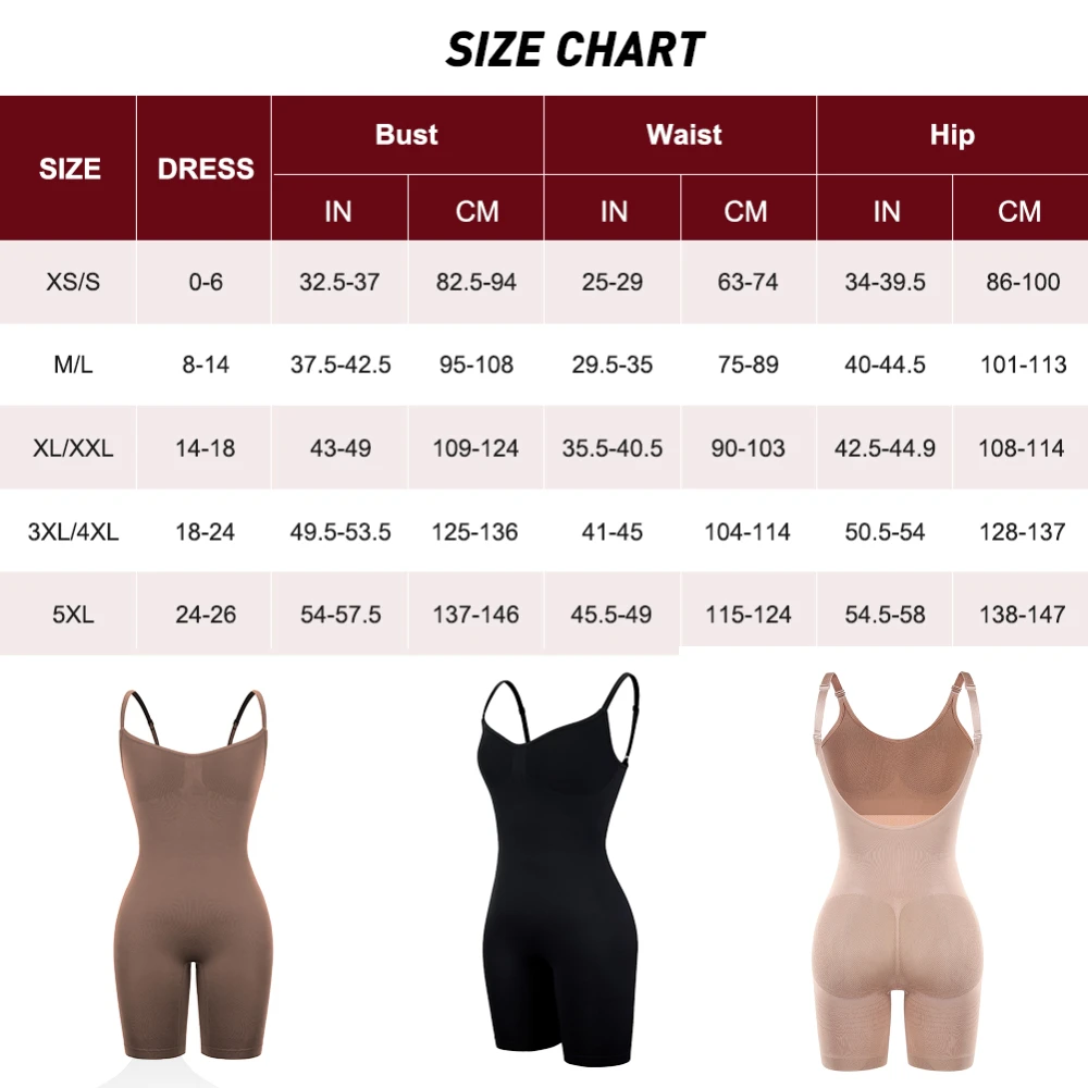 HEXIN Women Seamless Bodysuit Slimming Shapewear Modeling Straps Low Back Waist Trainer Underwear Backless Sexy fajas colombiana strapless shapewear