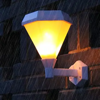 

LED Solar Powered Light IP65 Waterproof Simulation Flame Light For Courtyard Garden Fence Lighting Decoration