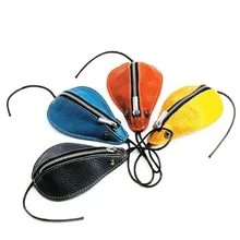 New cute Animal modeling key bag genuine leather compact and simple storage coin purse men/women universal car key package