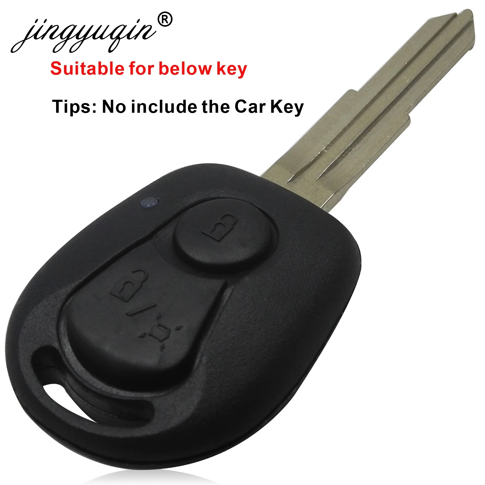 Jingyuqin 30p силиконовый для ключа автомобиля Fob чехол для Ssangyong Actyon Kyron Rexton 2b протектор кожи