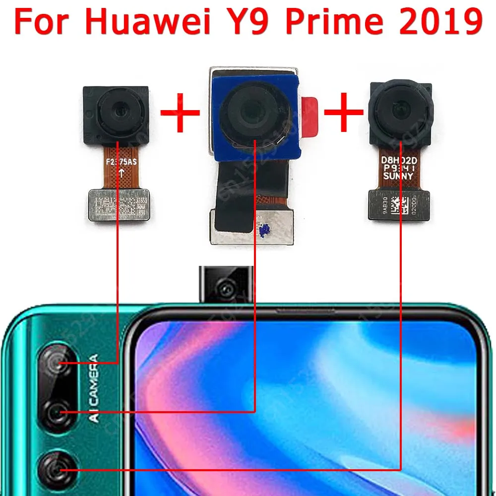 Caméra Arrière De Remplacement Pour Huawei Y9 2018, Honor 9 Lite, 7A, 7s - Neuf, Pièce Samsung Générique