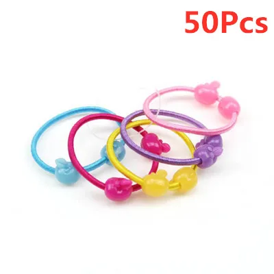 Style 1 Apple 6/20/50 шт милые детские носочки для девочек и Повязка На Голову Детские аксессуары для волос красочные резинки для волос Haipin зажимы Инструменты для укладки волос - Цвет: Style 1 Apple