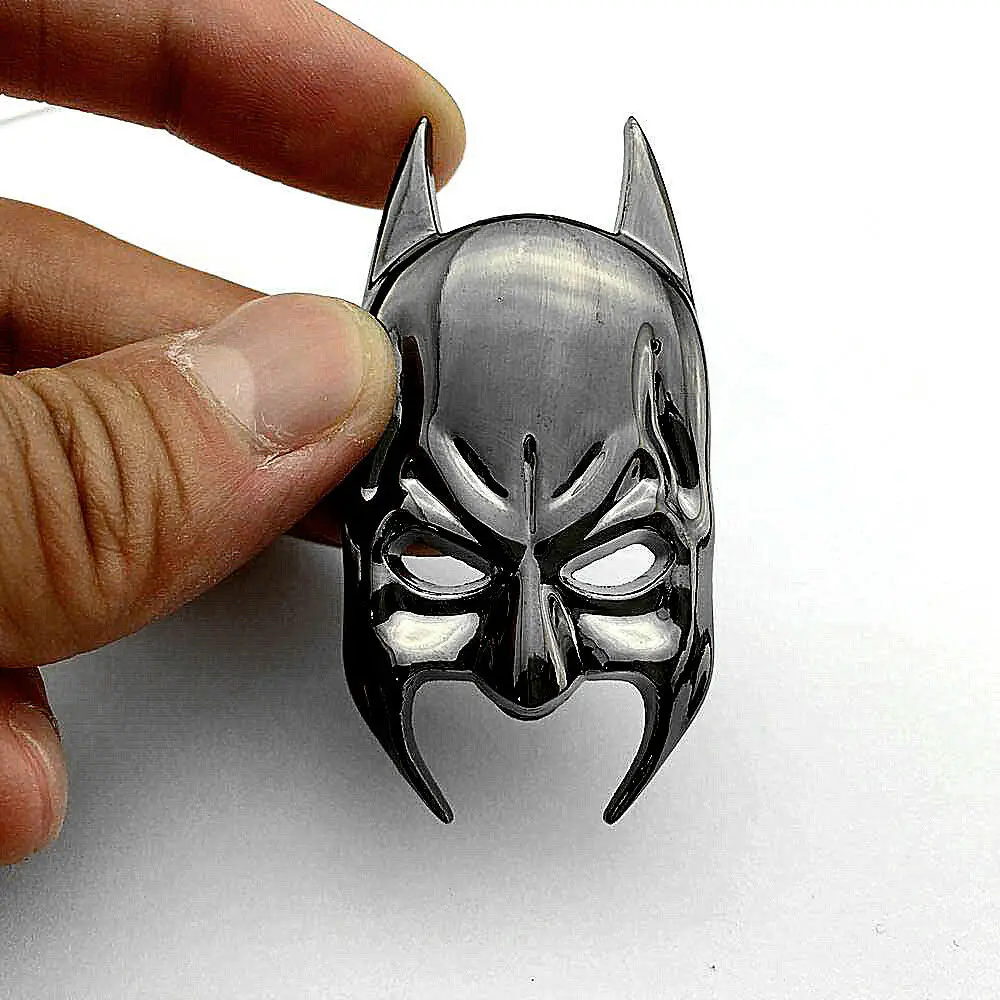 

Metal Chrome Batman Mask Logo Badge Car Rear Trunk Tailgate Emblem Decal Sticker