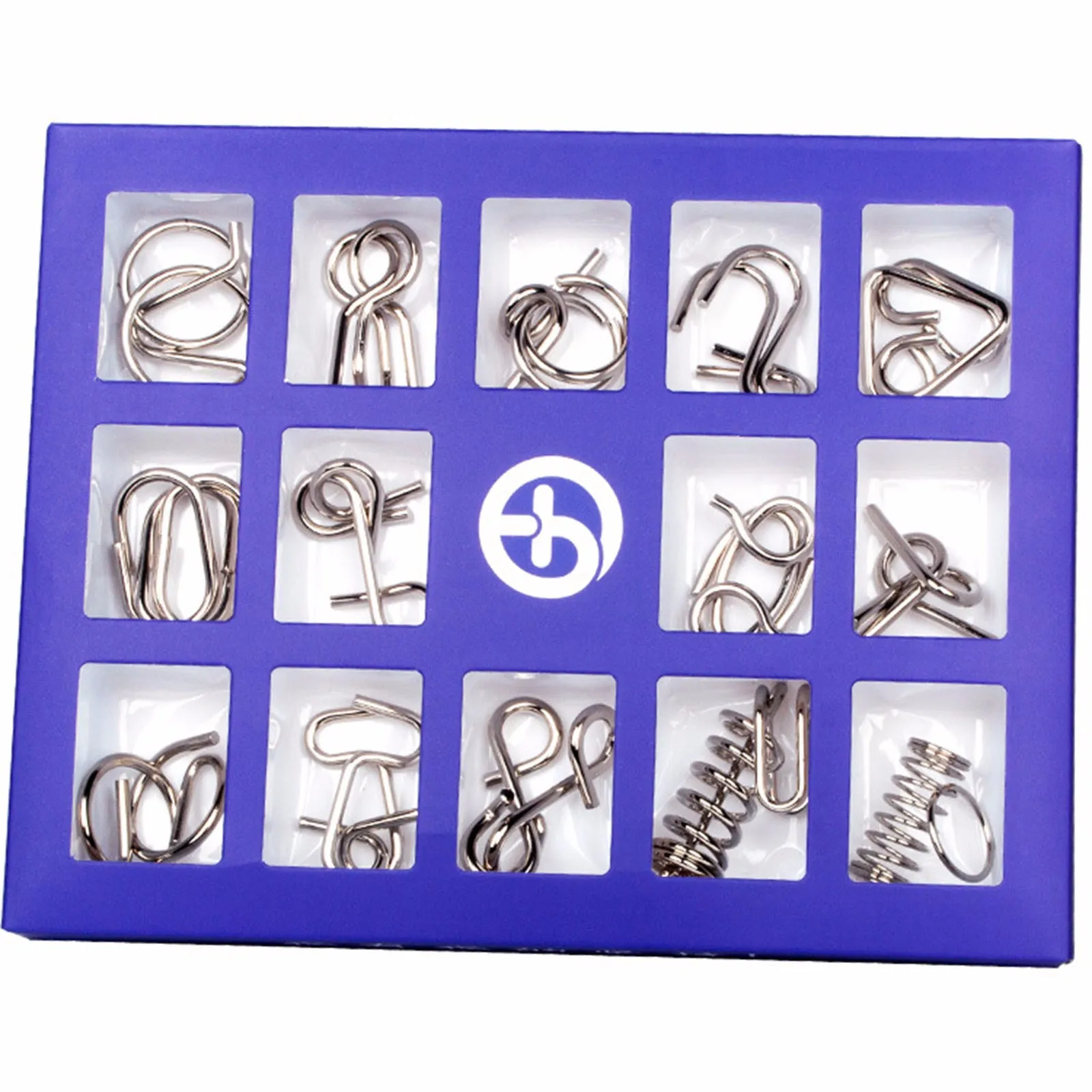 

Children Toys Metal Puzzle Untie Ring Buckle Iron Link Unlock Interlock Game Sets Of 15 Kids Boys Girls Birthday Gifts#LR2