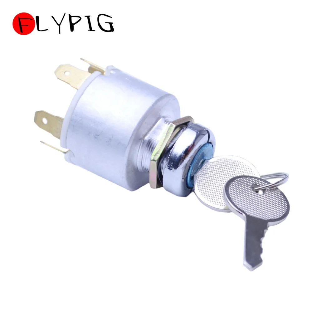 Universal 4 Position Car Boat Motorcycle Starter Key Ignition Switch