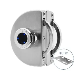 Smart Automation Safety Glass Door Lock Frameless Fingerprint Password Door Lock