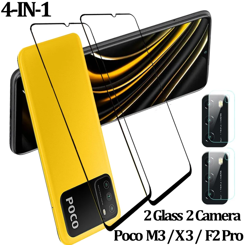 Защитное стекло xiaomi poco m3 смартфон поко м3 x3 для Poko M3 Pocophone X3 NFC F2 Pro M 3 очки камеры Xiaomi