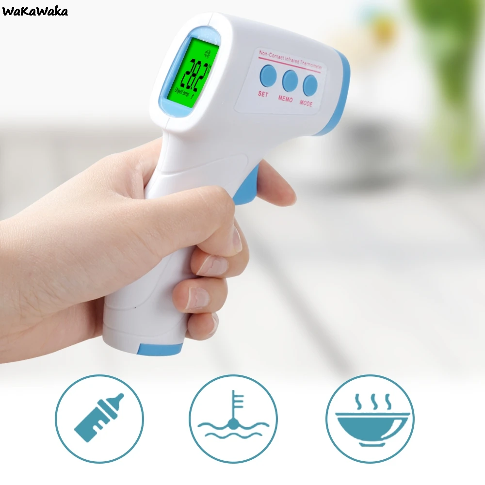 

Non-contact Infrared Thermometer With LCD Back Light Handheld Digital Thermometer Infrared Adult Forehead Hot