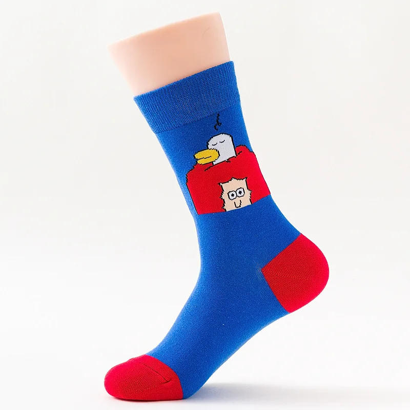 SP & CITY 5 пар женские счастливые носки в стиле Харадзюку хлопковые Смешные узорные