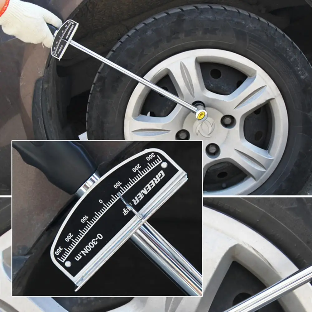 

Pointer Dial Type Torque Wrench Polishing Chrome Plating Wrench with Rubber Handle