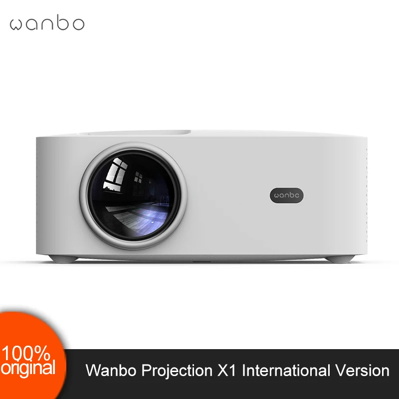 Проектор глобальная версия Wanbo X1 беспроводной проектор OSD светодиодный