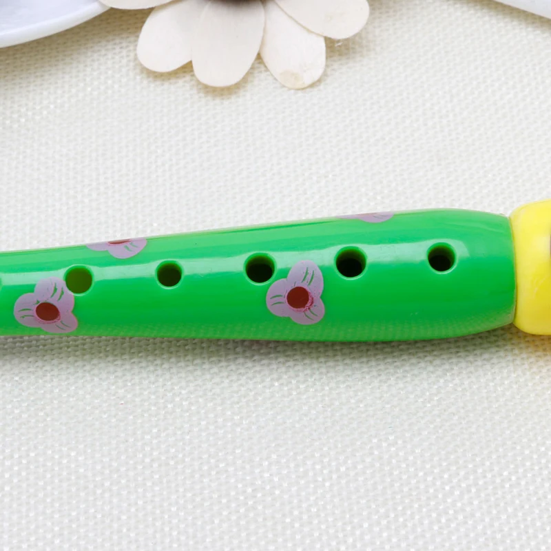 

Kid Piccolo Flute Musical Instrument Early Learning Educational Toy For Children R9UE