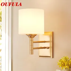 Applique murale LED moderne en laiton, 8M, luminaire décoratif et créatif, pour Foyer, couloir, chambre à coucher 