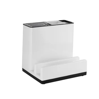 

2020New Detachable Kitchen Chopsticks Knife Storage Rack Cutting Board Pot LId Storage Multifunction Kitchen Organizer