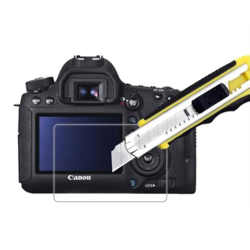 Для Canon EOS 6D DSLR камера ЖК-дисплей экран Защитная пленка защита Закаленное стекло Защитная крышка