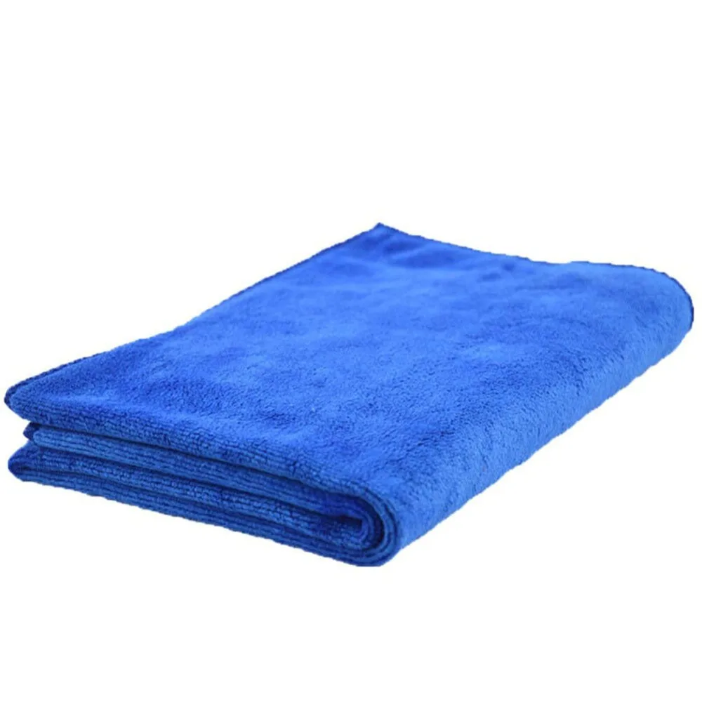 1 шт. синий большой микрофибры для чистки автомобиля детализация мягкие ткани моющее полотенце тряпка автомобиля экстерьер и внутренняя Чистка