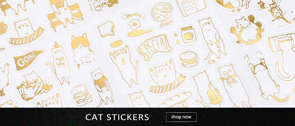 猫贴纸