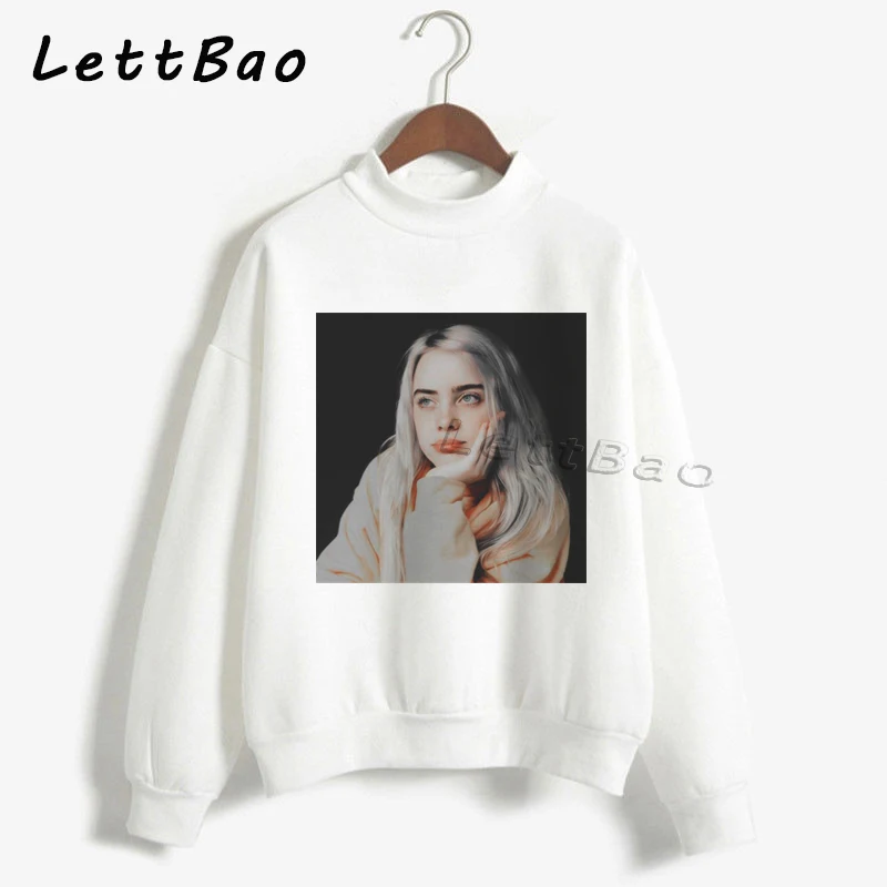 Billie Eilish толстовка с капюшоном винтажная Эстетическая панк уличная Толстовка готические женские толстовки пуловер корейские женские Felpe высокое качество