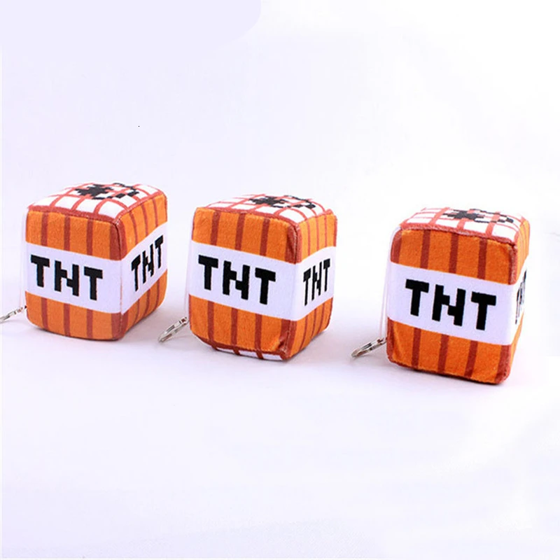 Горячая распродажа 10 см * Плюшевые игрушки хлопок чучела TNT брелок бомба для детей
