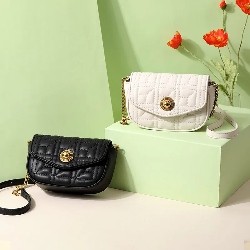 

small beach bag crossbody ladies hand bags for women messenger 2020 new texture fragrance western style All-match chain handbags